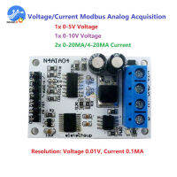 4-20MA RS485 Voltan Pengumpul Og Semasa ADC Modbus RTU 4-saluran N4AIA04 Modul Pengambilalihan Semasa Voltan