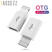 !ACCEZZ Mini OTG Lighting To Micro USB Adapter For Apple For iPhone XS MAX XR X 7 8 6S 6 Plus Data Sync Charger Cable Connector