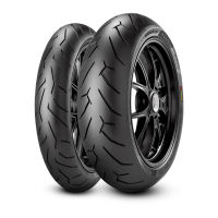 PIRELLI DIABLO ROSSO II 160/60 ZR17+++160/60 ZR17 ยางนอกฺBigbike Honda Yamaha Kawasaki Suzuki Tire 160/0-17 160/60zr17 Tire for motocycle ยางนอกบิ้คไบค์หลัง