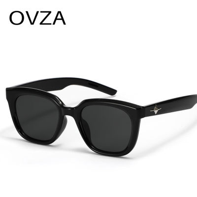 OVZA 2023แว่นกันแดดแบบเรโทรวินเทจใหม่สำหรับผู้หญิงดีไซน์แว่นตาสี่เหลี่ยม S2017คลาสสิกชาย
