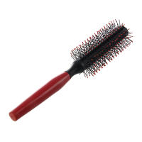 Professional Wavy Curly Hair Brush Comb Hair Care Pin Cushion Roll Round Comb