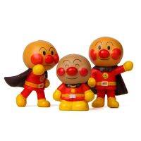 3ชิ้น/เซ็ตอะนิเมะ Anpanman การ์ตูนตุ๊กตาต่อสู้ตัวเลข3-6ซม