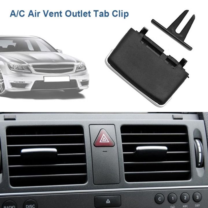 ABS PC Car Front Rear A/C Air Conditioning Vent Outlet Tab Clip