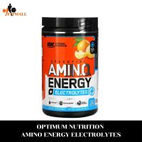 OPTIMUM NUTRITION Amino Energy + Electrolytes- 30 Serving กรดอะมิโนชนิดผง เติมความสดชื่น กระตุ้นการสังเคราะห์โปรตีนเพื่อสร้างกล้ามเนื้อ ?แท้ 100% มีหน้าร้าน?