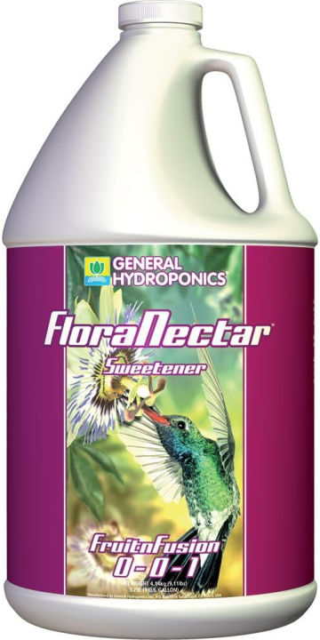 General Hydroponics GH1603 Flora Nectar Fruit and Fusion for Gardening, 1-Gallon fertilizers, 1 Gallon