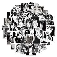 hotx【DT】 50PCS Anime Tomie Stickers Horror Comic Fujiang Graffiti Car Motorcycle Skateboard Laptop