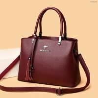 ?handbag branded กระเป๋าถือจิงโจ้ 2020 ฤดูใบไม้ร่วงและฤดูหนาวใหม่แฟชั่นวัยกลางคนและผู้สูงอายุกระเป๋าแม่ไหล่ข้างเดียวกระเป๋าความจุขนาดใหญ่