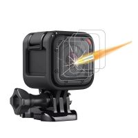 อุปกรณ์เสริมสำหรับ Go Pro กระจกเทมเปอร์ชุดการเปลี่ยนฟิล์มอุปกรณ์ป้องกันเลนส์สำหรับ Gopro HERO 5 Session HERO 4 Session