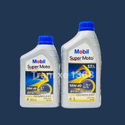 Xe Số Dầu Nhớt Mobil 10w40 Tổng Hợp Xe Êm Máy Bốc