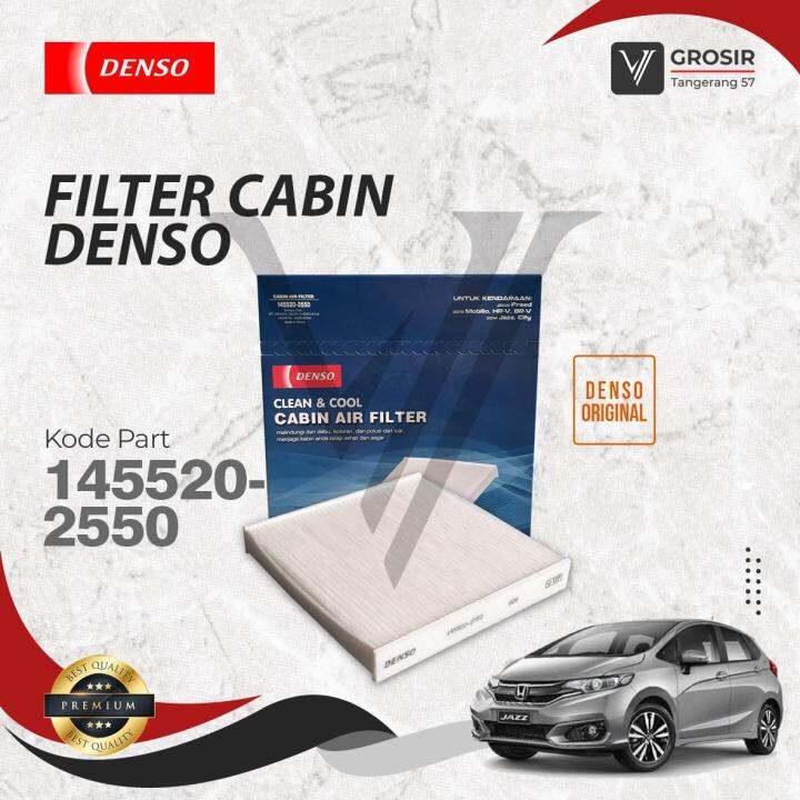 SARINGAN FILTER AC JAZZ GE8 GK5 20082019 DENSO FILTER KABIN 2550