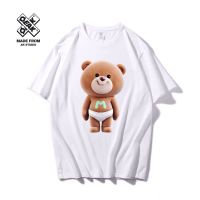 COD 3d Teddy Bear Womens T-shirt, Sleeveless Printed 2 Colors G011 - DOLI Clothes_02