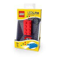 LEGO พวงกุญแจเลโก้ พวงกุญแจไฟฉาย เลโก้ สีแดง Brick Keychain Light (RED)