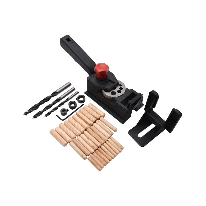 dowel-drill-guide-adjustable-self-centering-dowel-jig-kit-for-3-12mm-wood-dowel-straight-hole-drilling-guide-38pcs-set