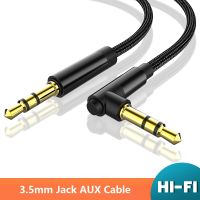 Elbow 3.5mm Jack AUX Cable For iPhone Headphone Audio Converter Cable Connector Splitter Audio Adapter For Samsung Huawei Xiaomi