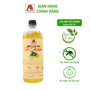 Nước lau sàn nhà hữu cơ bồ hòn Sả Chanh An An khử mùi sạch bẩn 1L
