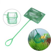 【LZ】☽▥♛  Portátil peixe net alça longa quadrado acessórios do aquário tanque de peixes pesca net flutuante pesca pouso objetos ferramenta limpeza