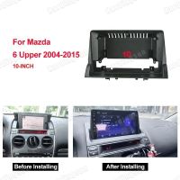 Hardingsun แผงเครื่องเสียงรถยนต์,แผงอแดปเตอร์เครื่องเสียงรถยนต์สำหรับ Mazda 6 2004-2015 9 "ชุดกรอบรูปแผงหน้าปัด2DIN จอใหญ่