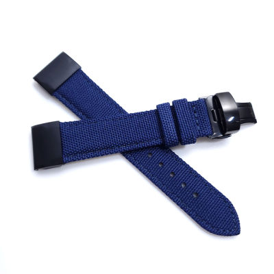 Easy fit Canvas Nylon Strap For Garmin Fenix 6 6X ProEndurotactix DeltaMARQ QuickFit Band Wristband Bracelet watchbands
