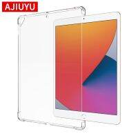 AJIUYU Case For iPad 10.2 inch 7th 8th 9th 9.7 2018 2017 10.5 Air 1 2 mini 3 4 5 6th Pro 11 Transparent TPU Silicone Soft Shell