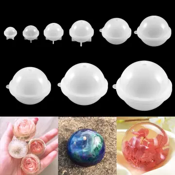 3D Sphere Silicone Mold | 50mm Round Ball Mould | Soft Mold for UV Resin  Craft | Epoxy Resin Art Supplies