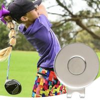 4Pcs Golf หมวกคลิป Magnetic Alloy หมวกกอล์ฟคลิปผู้ถือ Golf Marker Professional Golf Training Aids อุปกรณ์เสริม Dropshipping