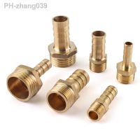 Brass Pipe Fitting 4mm 6mm 8mm 10mm 12mm 19mm Hose Barb Tail 1/8 1/4 1/2 3/8 BSP Male Connector Joint Copper Coupler Adapter