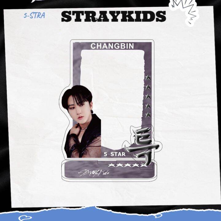 straykids-acrylic-stand-figure-5-star-picture-frame-photocard-store-sign-display