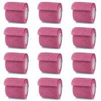 1/6/10/15Pcs 4.8m Pink Sport Adhesive Elastic Bandage Wrap Tape Elastoplast Knee Support Ankle