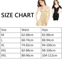 ชุดบอดี้สูท แบบกระชับสัดส่วน พลัสไซซ์ สำหรับผู้หญิง Slimming Body Shaper Magnetic Slim Underwear Women Waist Trainer Bodysuit Shapewear Slimming Corset Plus Size