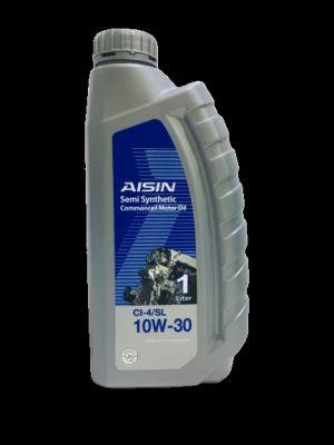 น้ำมันเครื่องดีเซล 1L 10W-30 กึ่งสังเคราะห์ CI3-4L ดีเซล AISIN ECSI1031P