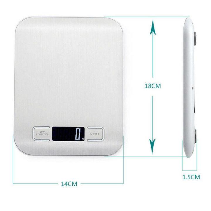 เครื่องชั่งดิจิตอล-สูงสุด-5-กิโลกรัม-kitchen-scale-digital-scale-เครื่องชั่งในครัว-เครื่องชั่งอาหาร-เครื่องชั่งขนม-ตาชั่งดิจิตอล-แบบพกพา-เครื่องชั่ง-ตาชั่ง-ที่ชั่งอาหาร-ตราชั่งดิจิตอล-แถมถ่าน