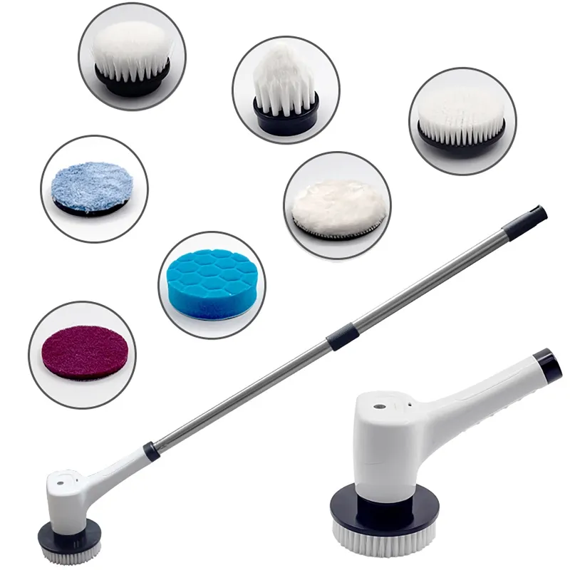 7 In 1 Electric Cleaning Turbo Scrub Brush Wireless Window Wall