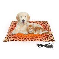 【A Smart and Cute】แผ่นทำความร้อนสำหรับสัตว์เลี้ยง Dog Cat Puppy Electric Warm Mat Bed USB อุณหภูมิในร่มปรับได้สามระดับ