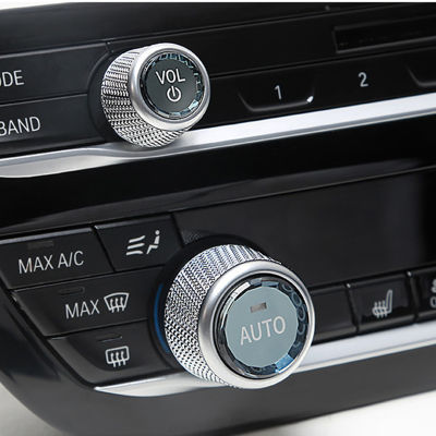 Car Crystal Knob Decoration Cover Multimedia Volume Button Accessories For BMW 3 5 6 7 Series X3 X4 X5 X6 X7 F30 G20 F01 G30 G05