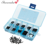 shounahe?Cheap? 1000ชิ้น/เซ็ต M1 M1.2 M1.4 M1.7ผสม PA HEAD Micro สกรูหัวกลม