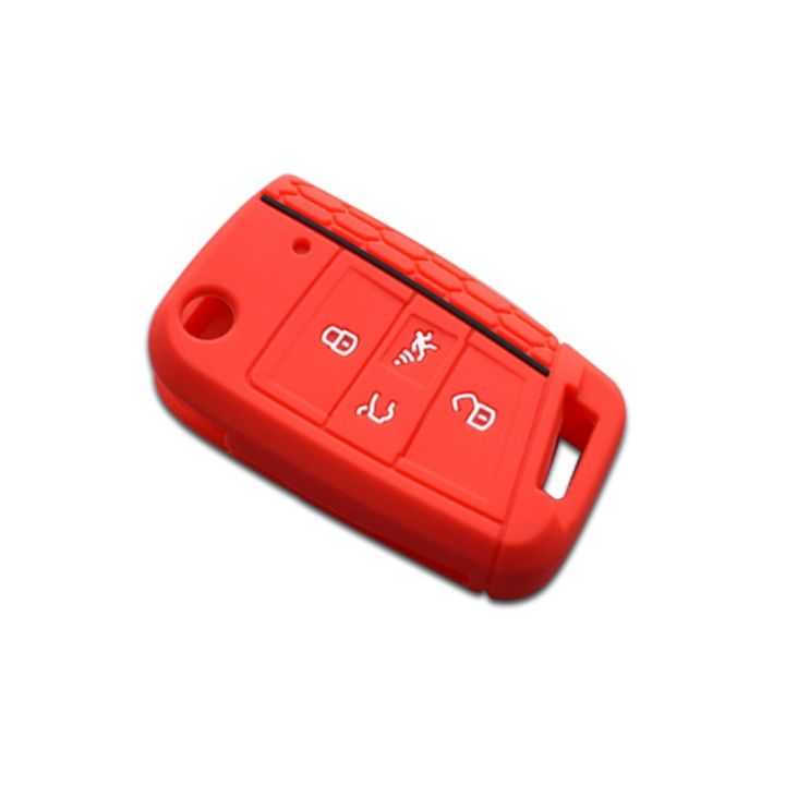 dvvbgfrdt-muchkey-silicone-cover-holder-key-protection-smart-key-cover-of-4-button-fits-for-vw-paul-mk7-1pc