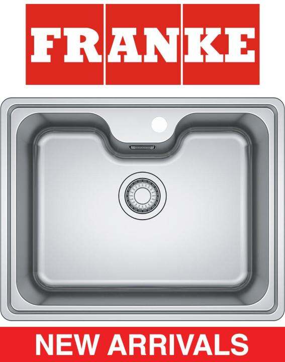 Franke Bell Bcx 610 61 Stainless Steel Sink Top Mounted Lazada Singapore 3477