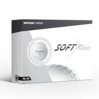 INESIS ลูกกอล์ฟนิ่ม 12 ลูก Soft 500 Golf Ball X12 - White