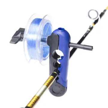 Fishing Line Winder Spooler with Clamp Adjustable Stable Fishing Reel  Spooler Machine Protable Spinning Reel Spool Spooling Station Winding  System Device
