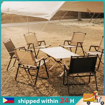 Shop Folding Chair Outdoor Camping Chair Foldable High Load-bearing Wooden  Chair Portable Fishing Chair With Back Rest with great discounts and prices  online - Apr 2024