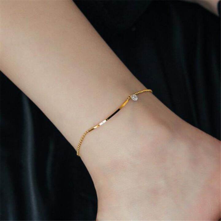 new-gold-color-plated-stainless-steel-bohemia-chain-anklets-for-women-crystal-beach-barefoot-sandals-bracelet-ankle-on-the-leg