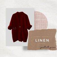 Linen Cardigan by it Pie Shirt - Designed With Embroidered Name