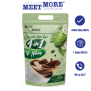 Bịch cà phê hòa tan vị nhàu Meet More 50 gói x 18g