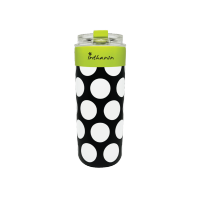 Inthanin Pop dot 03 green tumbler อินทนิล กระบอกน้ำลายจุด สีเขียว