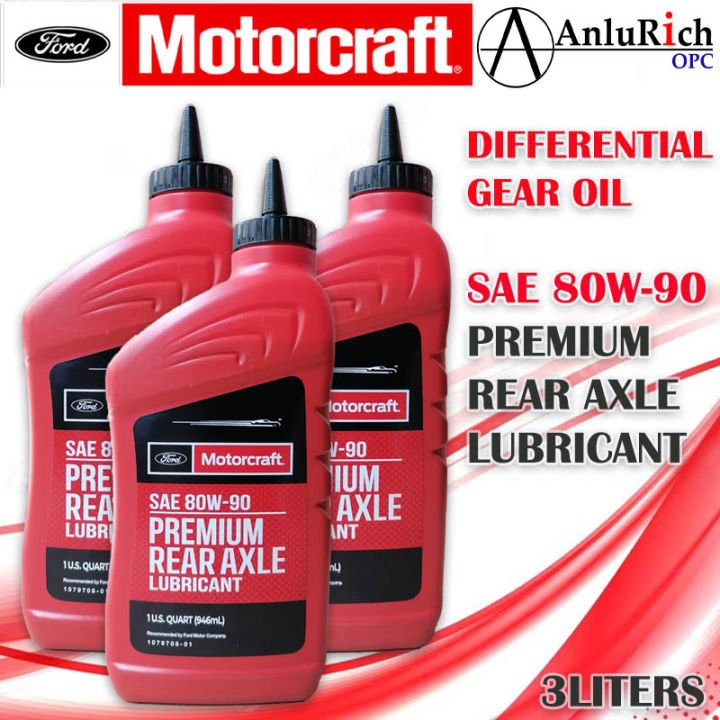 Ford Motorcraft 80w90 Differential Gear Oil Premium Rear Axle