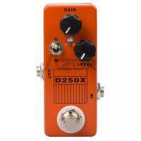 MOKY แพดเดิลกีตาร์ DO250X ขึ้นอยู่กับ DOD 250 Preamp Overdrive 9V อุปกรณ์แป้นเหยียบกีตาร์กีตาร์ D250คุณภาพดีเอฟเฟกต์