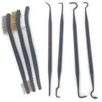 【hot】۞  Multipurpose Car Detailing Cleaning Accessories Wire Brushes and 4 Picks Pick Set 3 Double-headed Finished