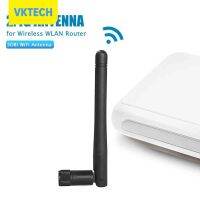 [Vktech] คู่2.4GHz 3DBI WiFi SMA ชาย Dual Band Aerial สำหรับ Wireless WLAN Adapters