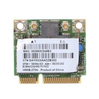 BCM943224HMS 802.11a G N 300Mbps PCie ขนาดฮาล์ฟมินิไร้สาย WiFi บัตรสำหรับ HP 8440 8540 8460 8560 2560 2540