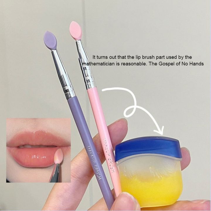 soft-lip-brush-silicone-head-lip-applicator-brush-makeup-brushes-with-cover-cosmetic-women-professional-beauty-makeup-tools-makeup-brushes-sets